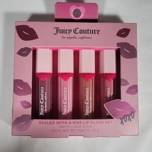 Juicy Couture Lip Gloss Set - Vibrant Pink Collection